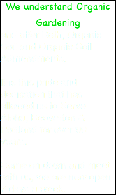 We understand Organic Gardening and offer Both, Organic Soil and Organic Soil Admendments. It is this pride and dedication that has allowed us to Serve Aloha, Beaverton & Portland for over 90 years. Come on down and meet with us, we are now open 7 days a week.